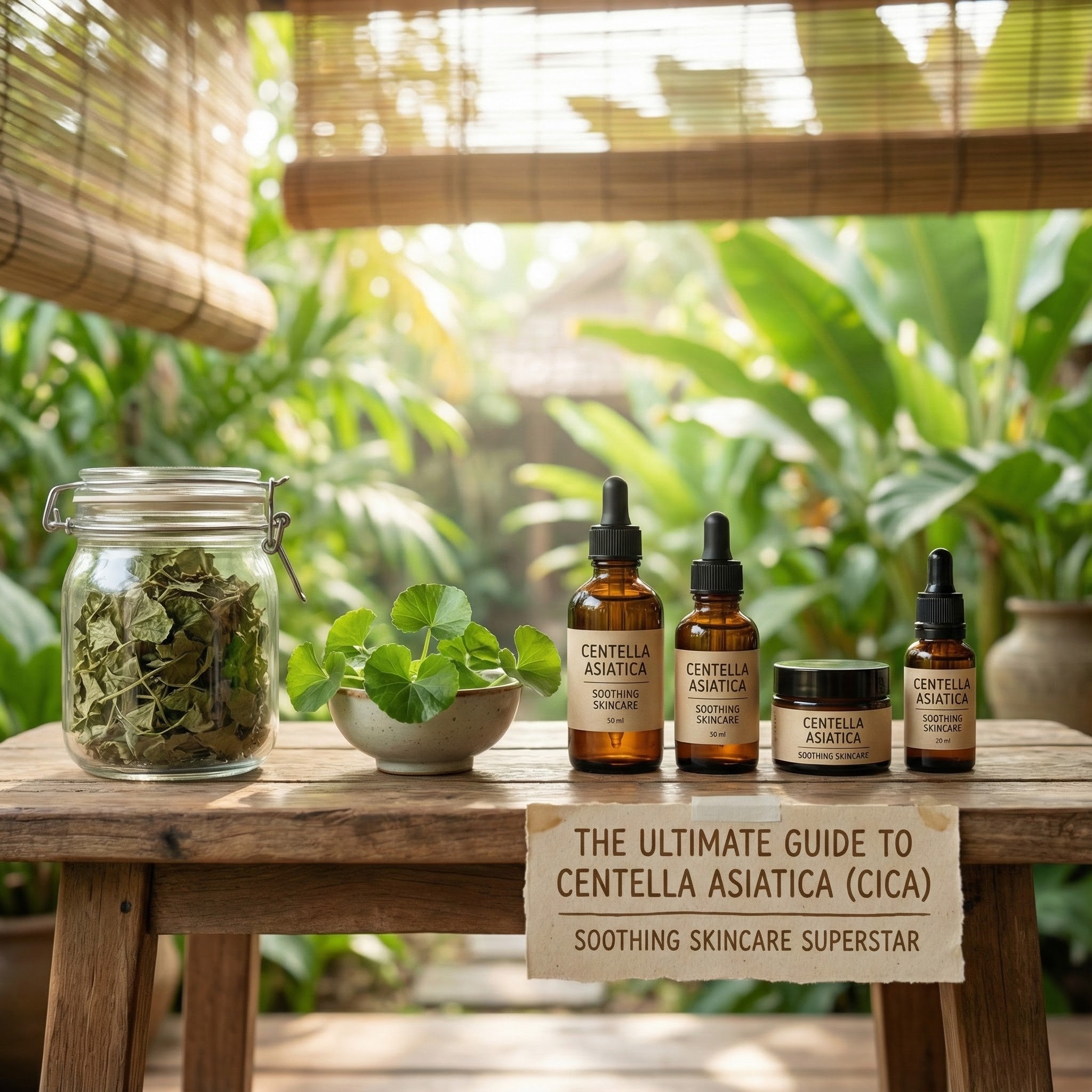 The Ultimate Guide to Centella Asiatica (Cica), Korea’s Soothing Superstar