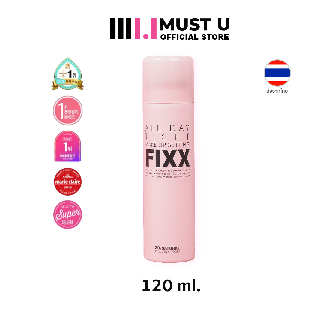 All Day Tight Make Up Setting Fixx 120ml-Can 